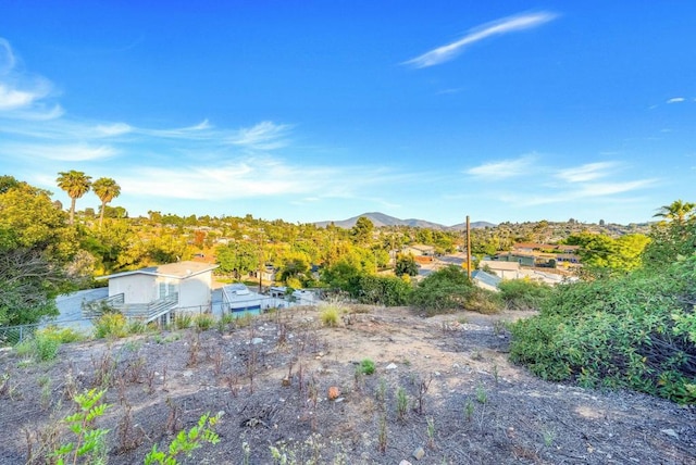 10150 Sierra Madre Rd, Spring Valley, CA 91977 - view of yard with a mountain view