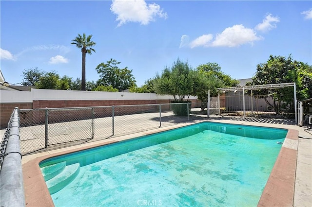 13886 Paxton St, Pacoima, CA 91331 - view of pool with a fenced backyard