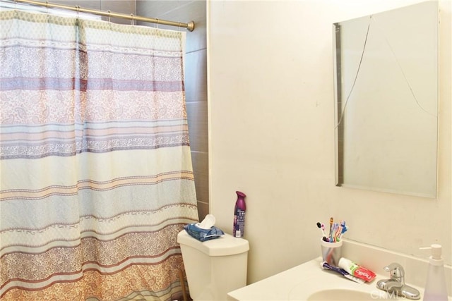 10343 Amherst Ave, Montclair, CA 91763 - bathroom with vanity and a shower with shower curtain