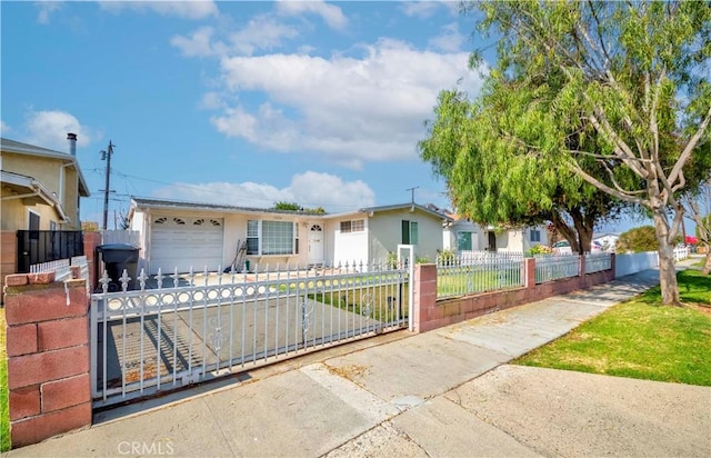 3232 W 187th St, Torrance, CA 90504 - single story home featuring an attached garage, a fenced front yard, and driveway