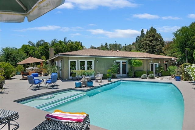17248 Barneston Ct, Granada Hills, CA 91344 - outdoor pool featuring a patio area