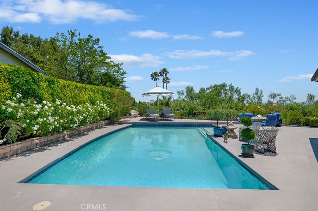 17248 Barneston Ct, Granada Hills, CA 91344 - swimming pool featuring a patio