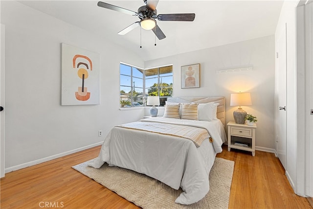 14819 San Feliciano Dr, La Mirada, CA 90638 - bedroom featuring wood finished floors and a ceiling fan