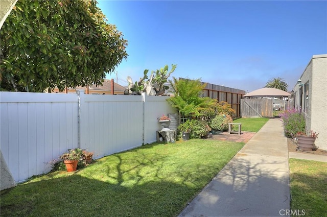 560 S 12th St, Grover Beach, CA 93433 - fenced backyard featuring a gazebo