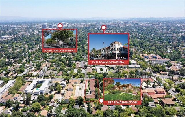 517 E Washington Blvd, Pasadena, CA 91104 - view of property location with property boundaries highlighted