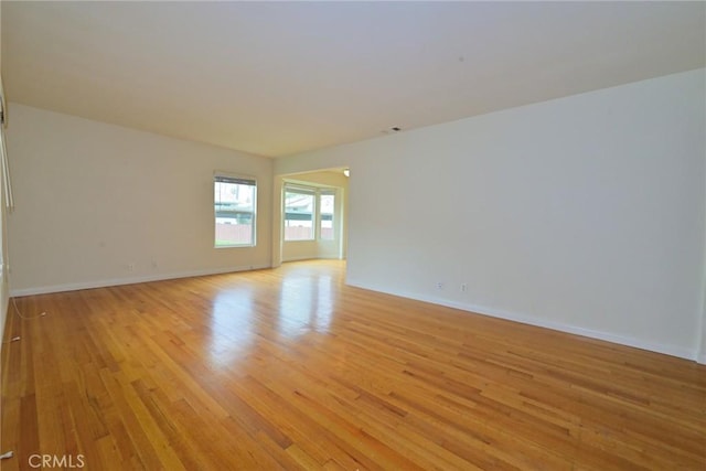 517 E Washington Blvd, Pasadena, CA 91104 - spare room with light wood-style floors and baseboards
