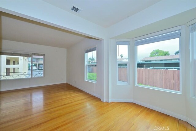 517 E Washington Blvd, Pasadena, CA 91104 - empty room featuring wood finished floors and baseboards