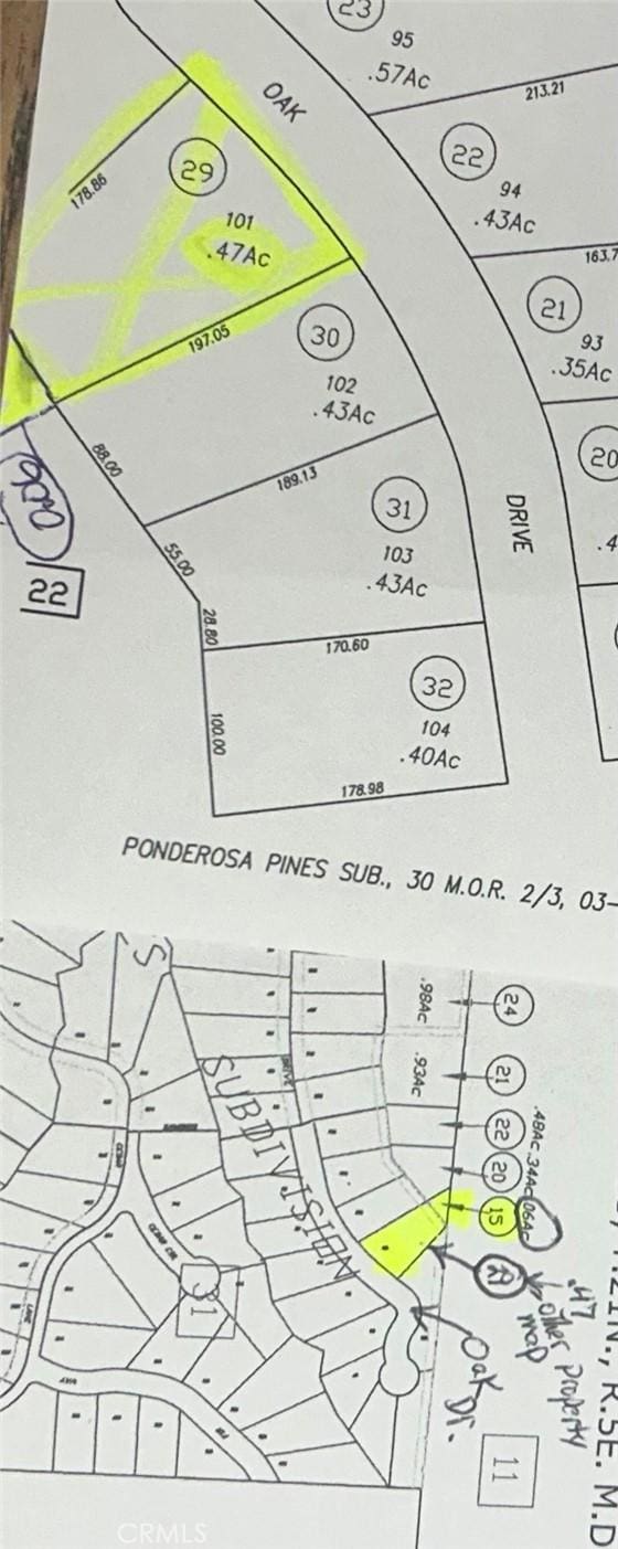 0 Oak Dr, Berry Creek, CA 95916