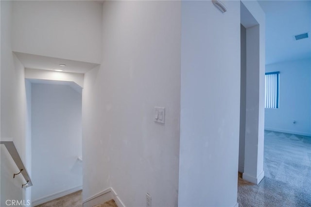 2823 Lily Ln, El Monte, CA 91733 - hallway with carpet and baseboards
