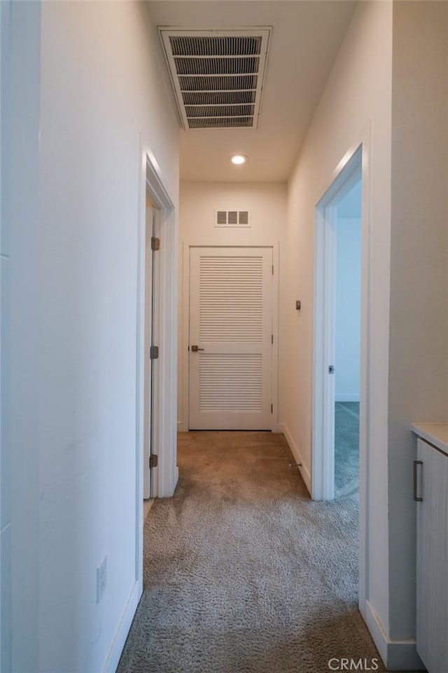 2823 Lily Ln, El Monte, CA 91733 - corridor featuring carpet floors and recessed lighting