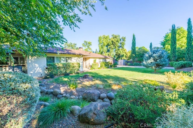 2158 N Ave, Chico, CA 95926 - view of green lawn with a storage shed