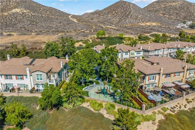 15655 Vista Way Unit 100, Lake Elsinore, CA 92532 - aerial view of residential area with a mountain backdrop