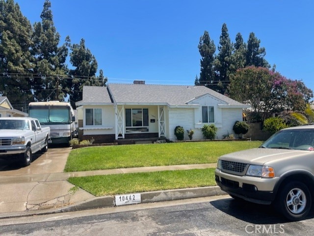 10442 Portada, Whittier, CA 90603 - view of front of house featuring a front yard