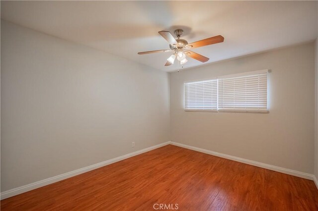 610 N Oakland Ave, Pasadena, CA 91101 - spare room with light wood finished floors and ceiling fan