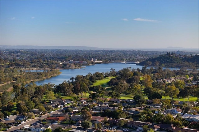 6991 Caminito Perico, San Diego, CA 92119 - aerial view of property and surrounding area featuring a nearby body of water and nearby suburban area