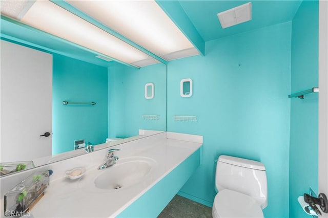6991 Caminito Perico, San Diego, CA 92119 - bathroom featuring toilet and vanity