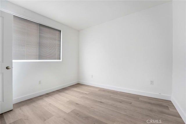2437 Malabar St, Los Angeles, CA 90033 - spare room with light wood-type flooring and baseboards