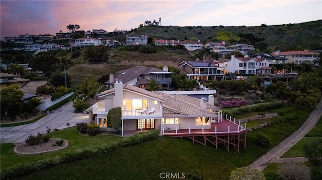 3823 Via Manzana, San Clemente, CA 92673 - aerial view of property and surrounding area