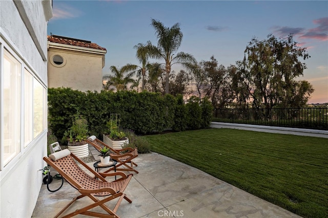 10 Novilla, Laguna Niguel, CA 92677 - fenced backyard with a patio