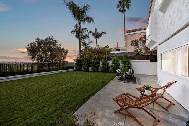 10 Novilla, Laguna Niguel, CA 92677 - fenced backyard with a patio area