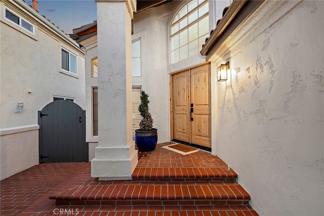 10 Novilla, Laguna Niguel, CA 92677 - doorway to property featuring a gate
