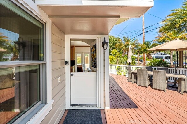 430 Anita St, Laguna Beach, CA 92651 - view of wooden terrace