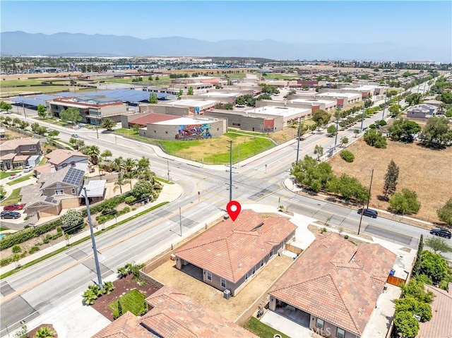 6908 Oleander Ave, Fontana, CA 92336 - aerial view of a mountainous background