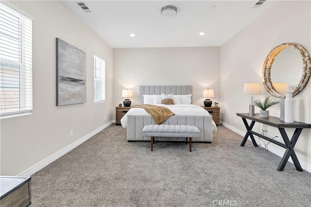 6908 Oleander Ave, Fontana, CA 92336 - carpeted bedroom featuring baseboards and recessed lighting