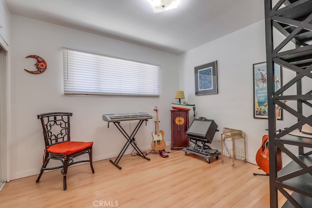 2741 S Walker Ave, San Pedro, CA 90731 - misc room with light wood finished floors and baseboards