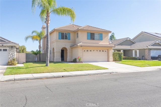 31652 Loma Linda Rd, Temecula, CA 92592 - view of front of house featuring a tile roof, stucco siding, concrete driveway, and an attached garage