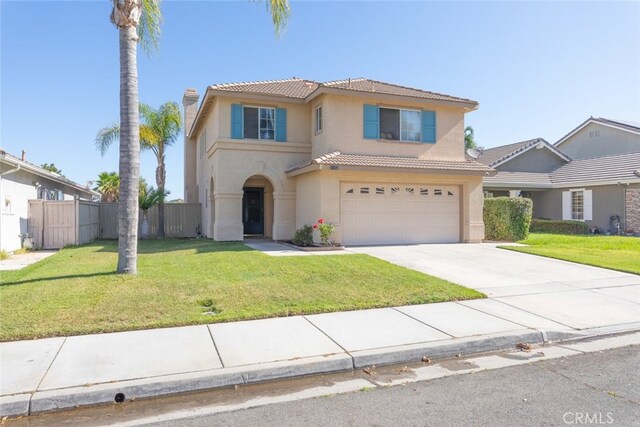 31652 Loma Linda Rd, Temecula, CA 92592 - view of front of property featuring stucco siding, a tile roof, an attached garage, concrete driveway, and a chimney