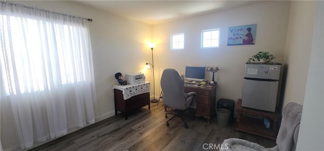 315 Fuente Dr, Guadalupe, CA 93434 - home office featuring wood finished floors