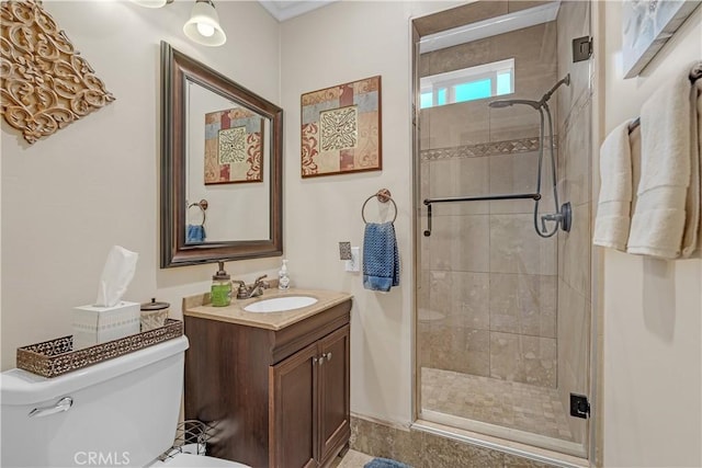 4477 Los Serranos Blvd, Chino Hills, CA 91709 - bathroom with vanity and a shower stall