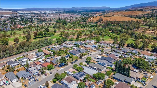 4477 Los Serranos Blvd, Chino Hills, CA 91709 - aerial overview of property's location with mountains and nearby suburban area