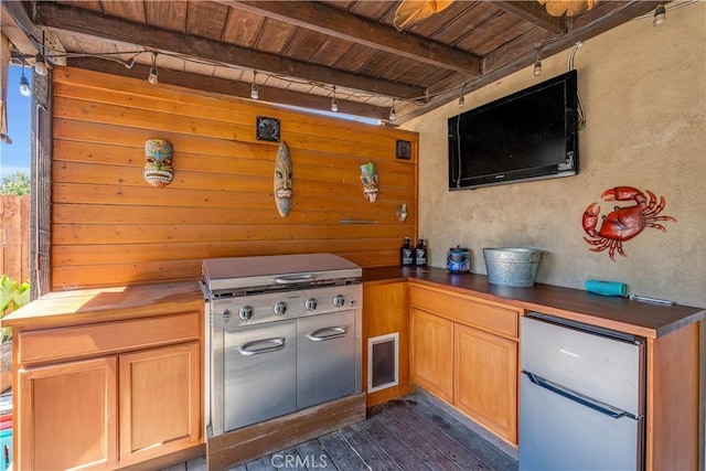 4477 Los Serranos Blvd, Chino Hills, CA 91709 - view of patio featuring exterior kitchen