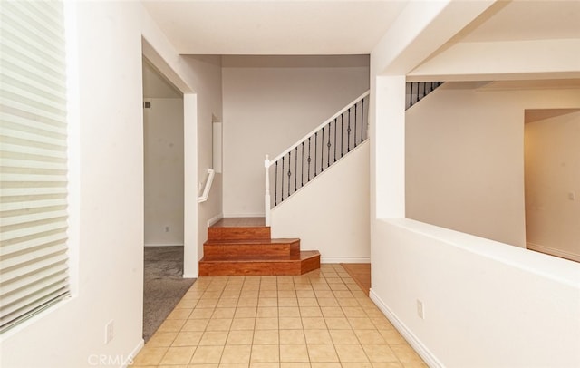 26508 Veramonte Ave, Murrieta, CA 92562 - stairs featuring tile patterned floors