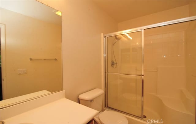 26508 Veramonte Ave, Murrieta, CA 92562 - bathroom featuring a shower with door and vanity
