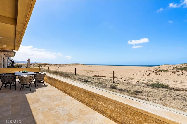 1554 E Oceanfront, Newport Beach, CA 92661 - view of patio / terrace featuring outdoor dining area