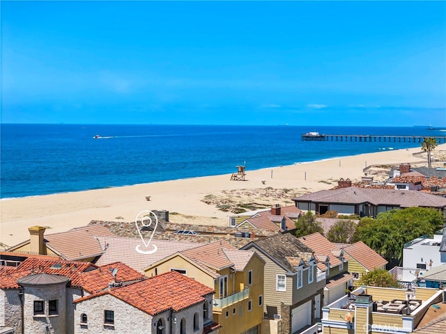 1554 E Oceanfront, Newport Beach, CA 92661 - water view featuring local beach