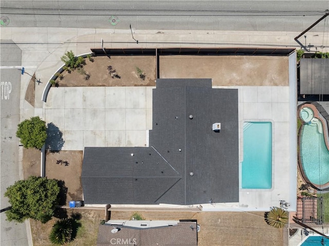 5001 N Darfield Ave, Covina, CA 91724 - bird's eye view of a pool