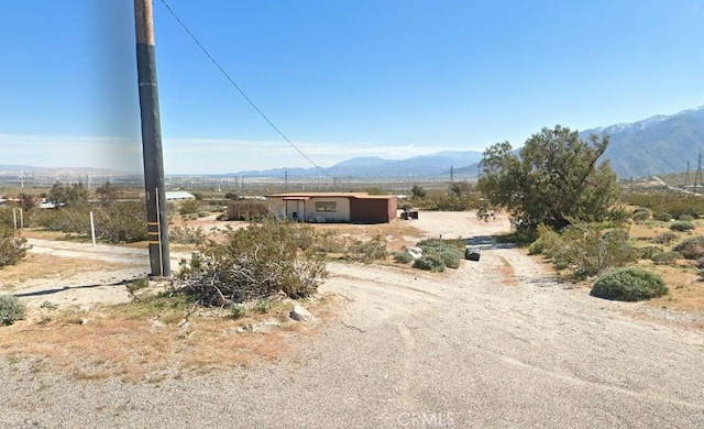 15236 Painted Hills Rd, Whitewater, CA 92282 - view of street featuring a mountain view and a view of rural / pastoral area