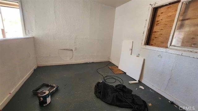 15236 Painted Hills Rd, Whitewater, CA 92282 - empty room with concrete floors and baseboards