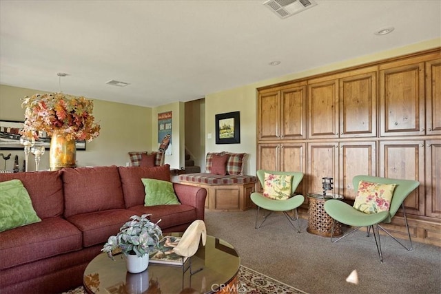 207 N Fairway Dr N, Lake Arrowhead, CA 92391 - view of carpeted living area