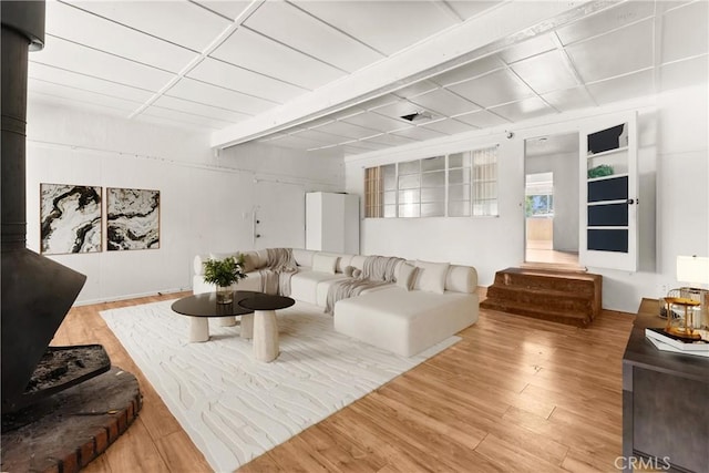 1450 Pepper Tree Ln, San Bernardino, CA 92404 - living area featuring wood finished floors