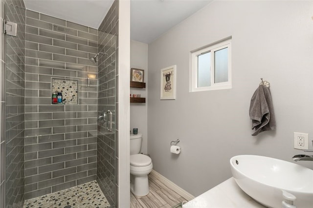 1434 N Rose St, Burbank, CA 91505 - full bath featuring a sink and a stall shower