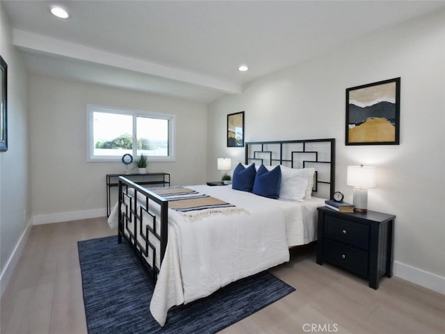 3518 W 228th St, Torrance, CA 90505 - bedroom with light wood-type flooring and recessed lighting