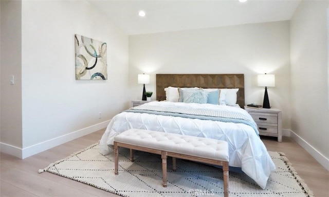 3518 W 228th St, Torrance, CA 90505 - bedroom with light wood-style floors and recessed lighting