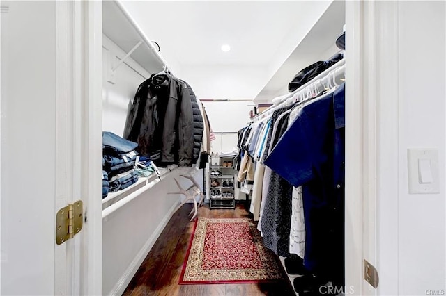 22329 Plummer St, Chatsworth, CA 91311 - spacious closet featuring wood finished floors