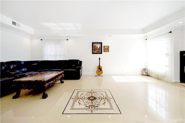 22329 Plummer St, Chatsworth, CA 91311 - living room with tile patterned floors
