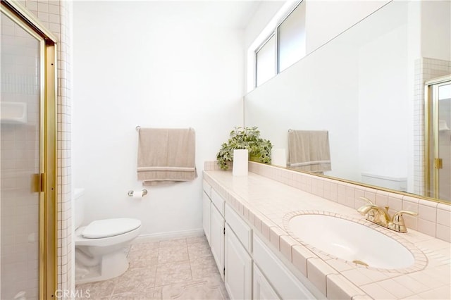 22329 Plummer St, Chatsworth, CA 91311 - bathroom featuring vanity and a stall shower